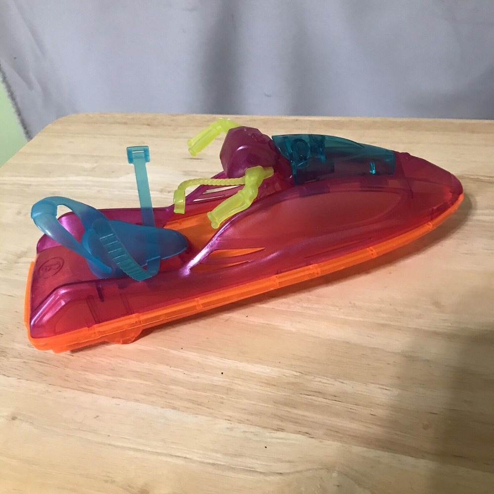 Mattel Barbie Doll‎ 2014 Camping Fun Wave Runner CGL98 Jet Ski Wheels Vehicle